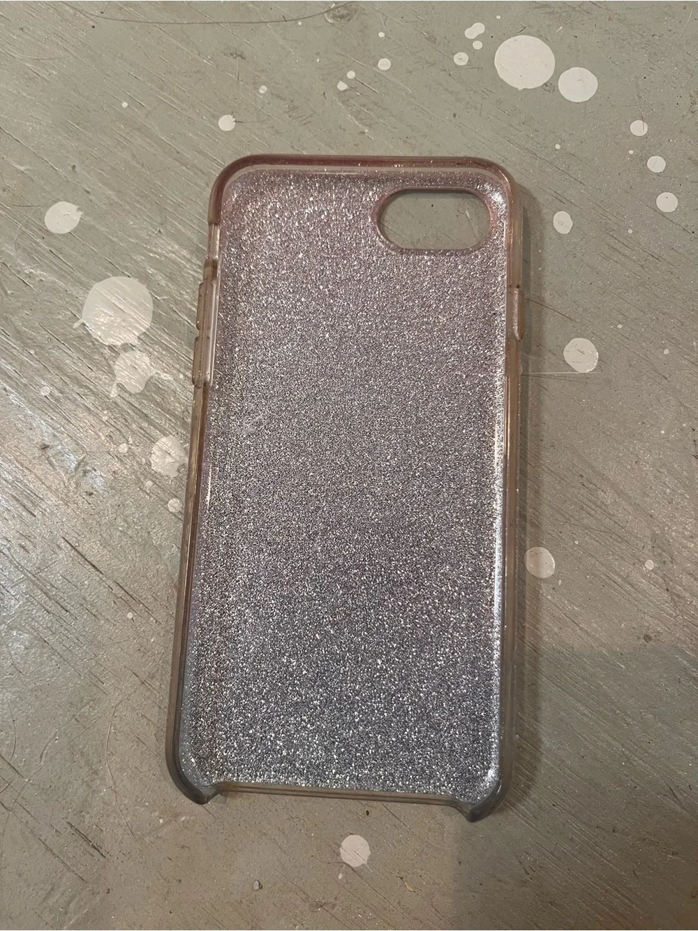 kate spade Glitter Ombre Phone Case in Pink and Purple- IPhone SE Case